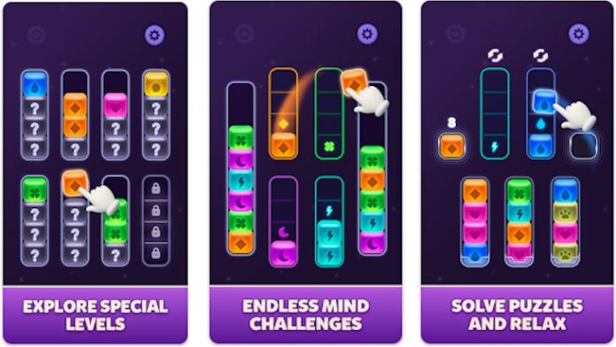 Wonder Sort Beyin eğitimi ve odaklanma artışı olarak da bilinen Wonder Sort görseli.